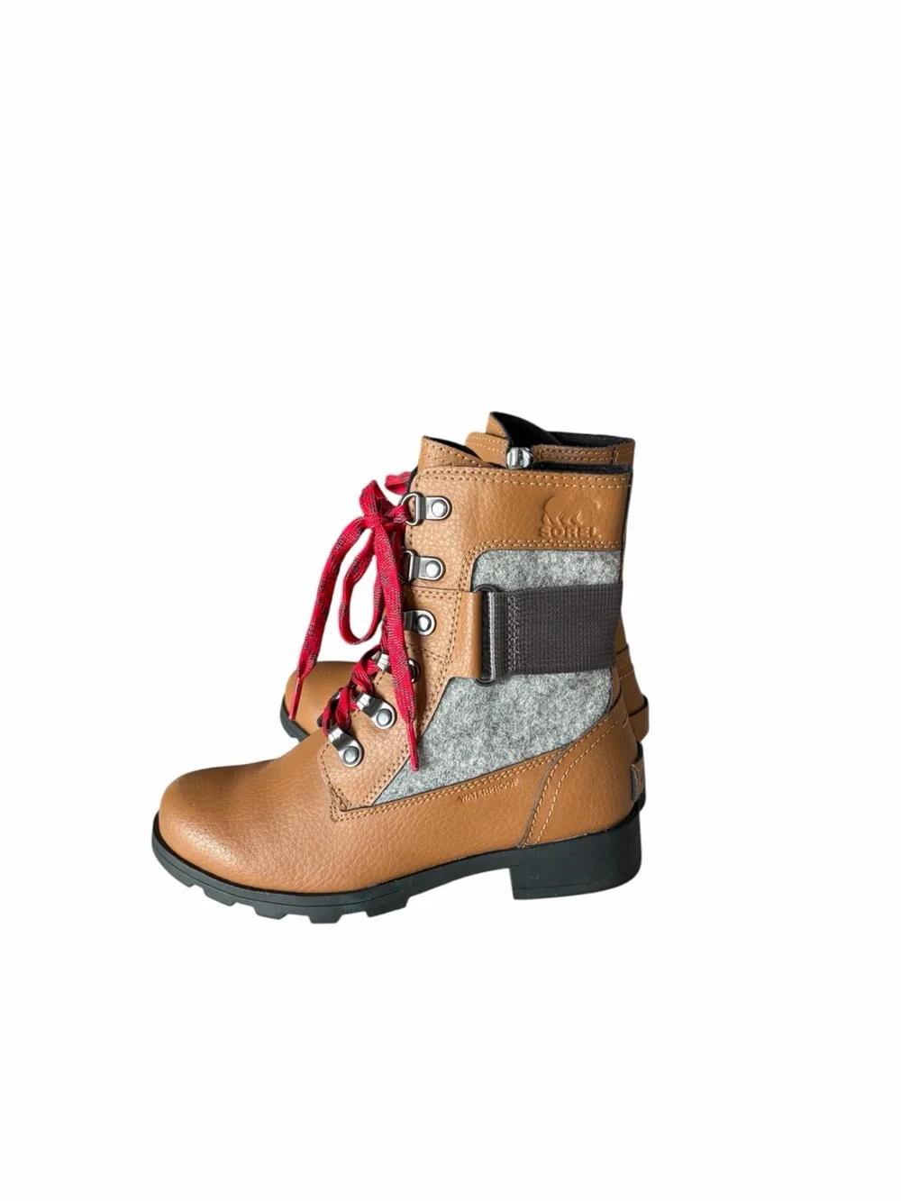 Sorel Girls Emelie Conquest Waterproof Boots - Size 1 Y
